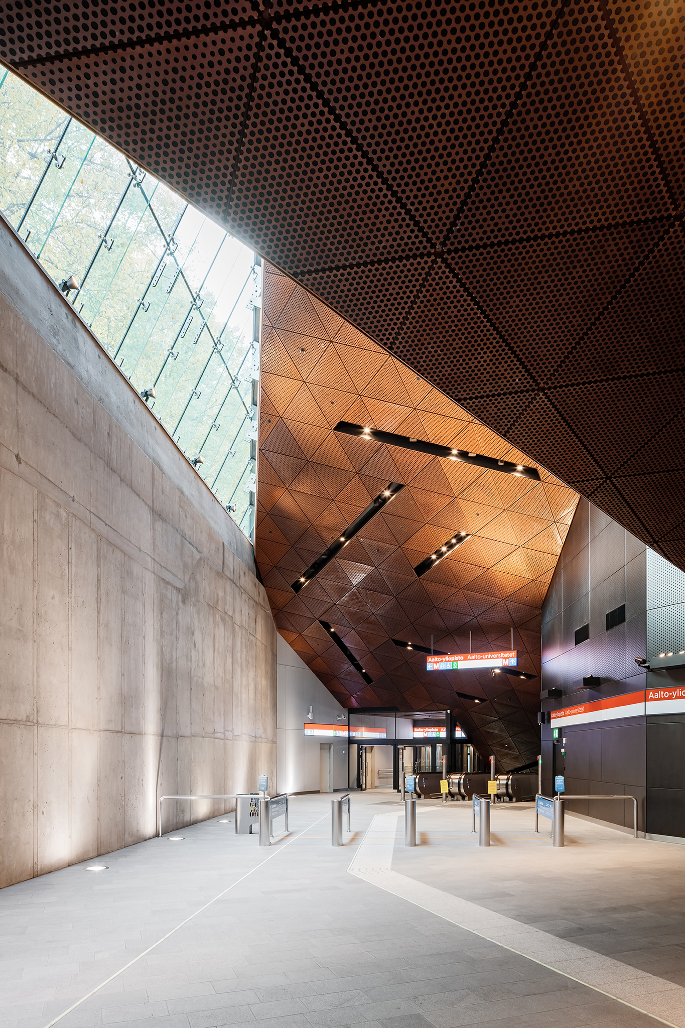 Aalto University Metro Station | ALA Architects-17