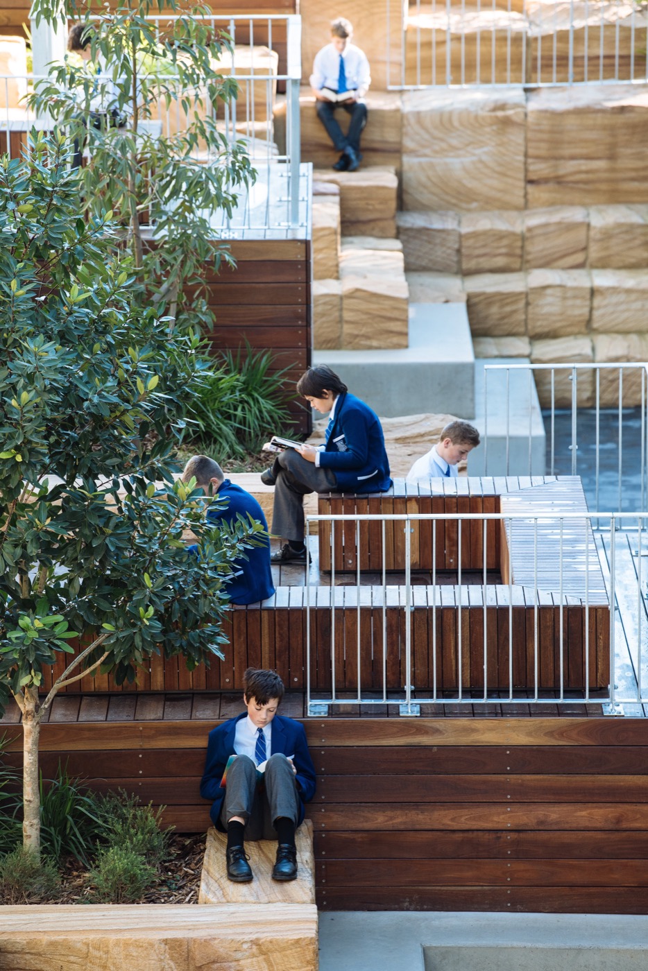 创新校园景观 | 澳大利亚圣伊格内修斯河景学院-7