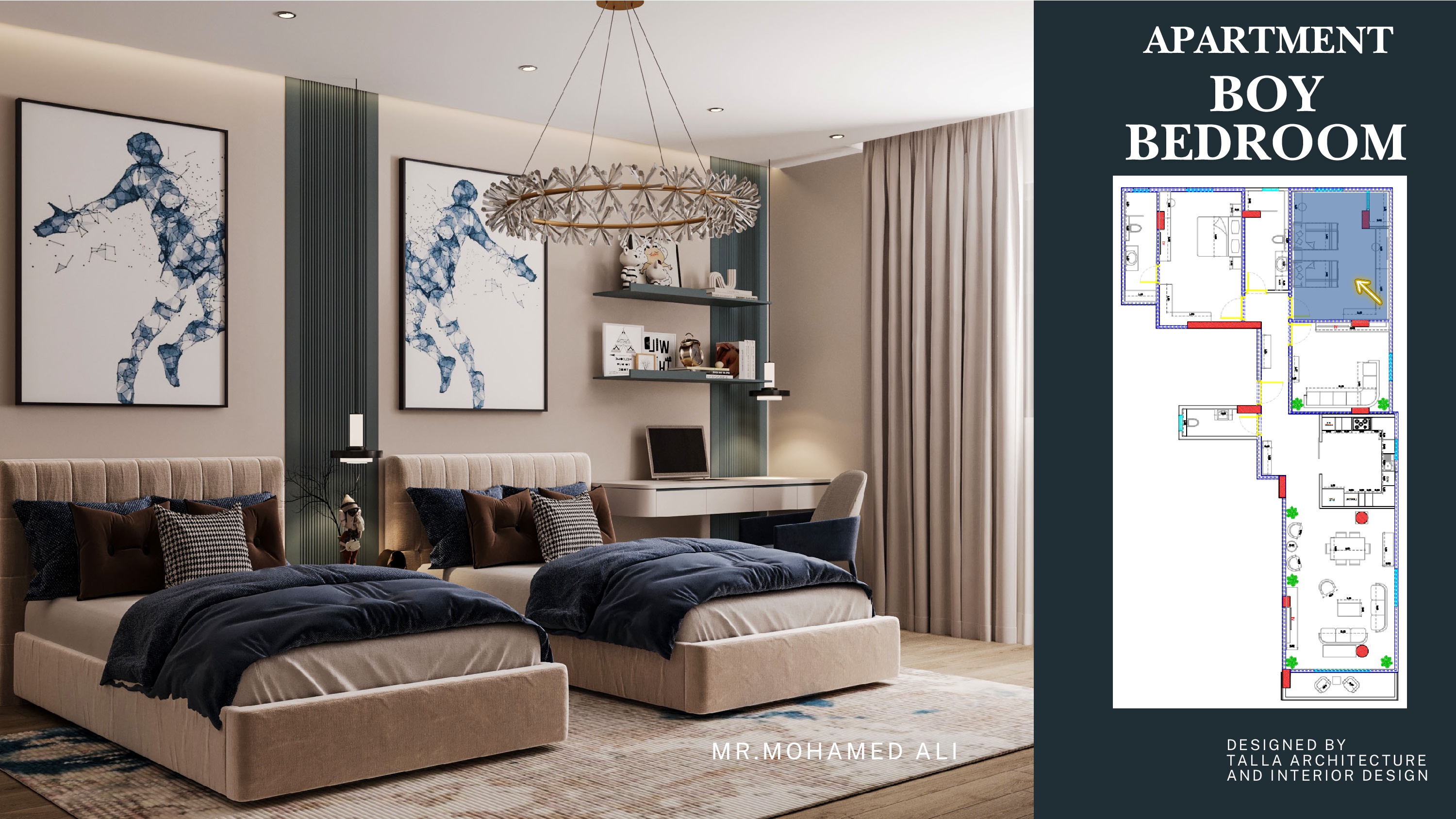 Apartment Design | El Maadi-34