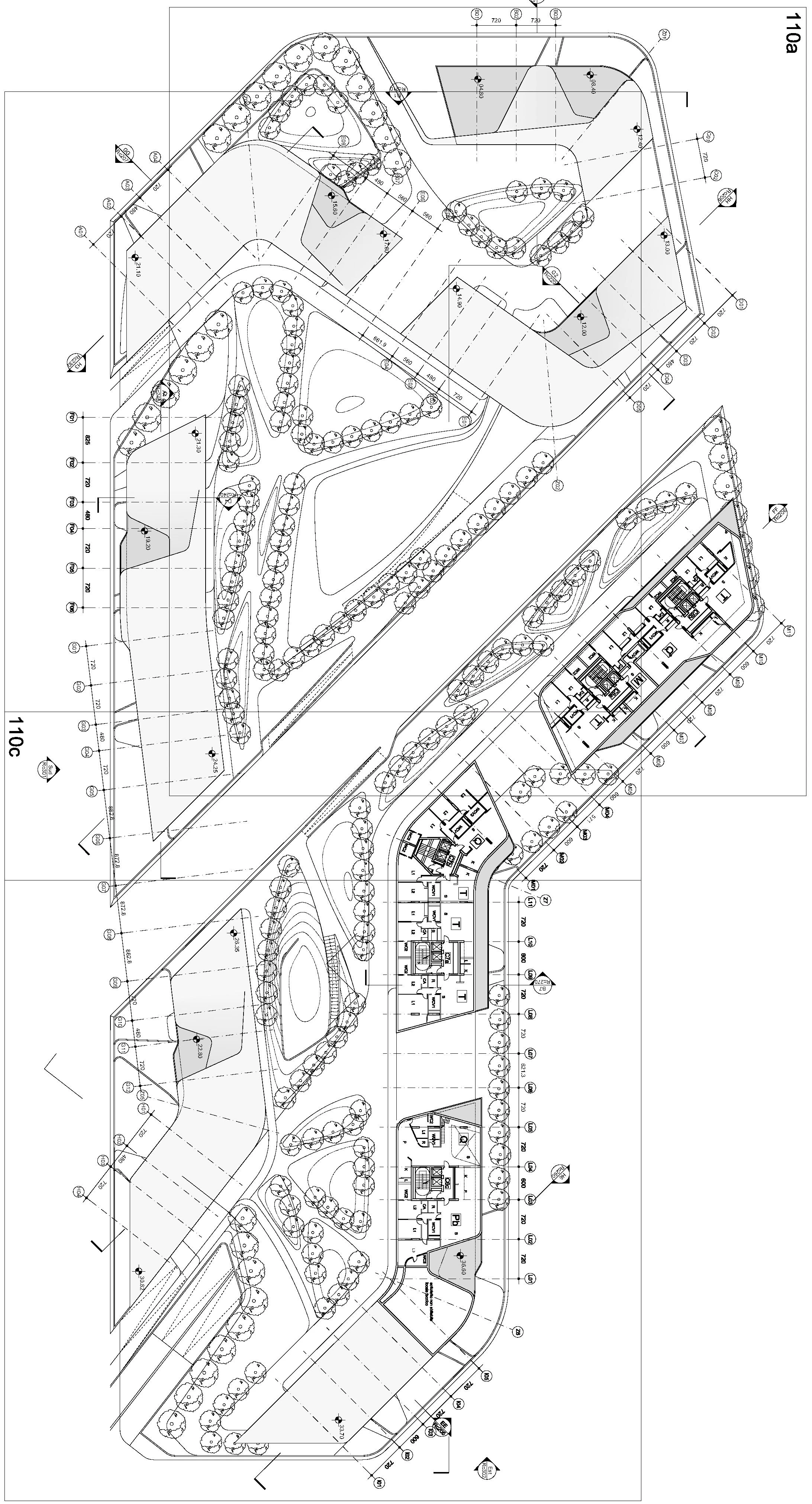 米兰城市生活区 · 扎哈·哈迪德建筑事务所的高能城市入口-44