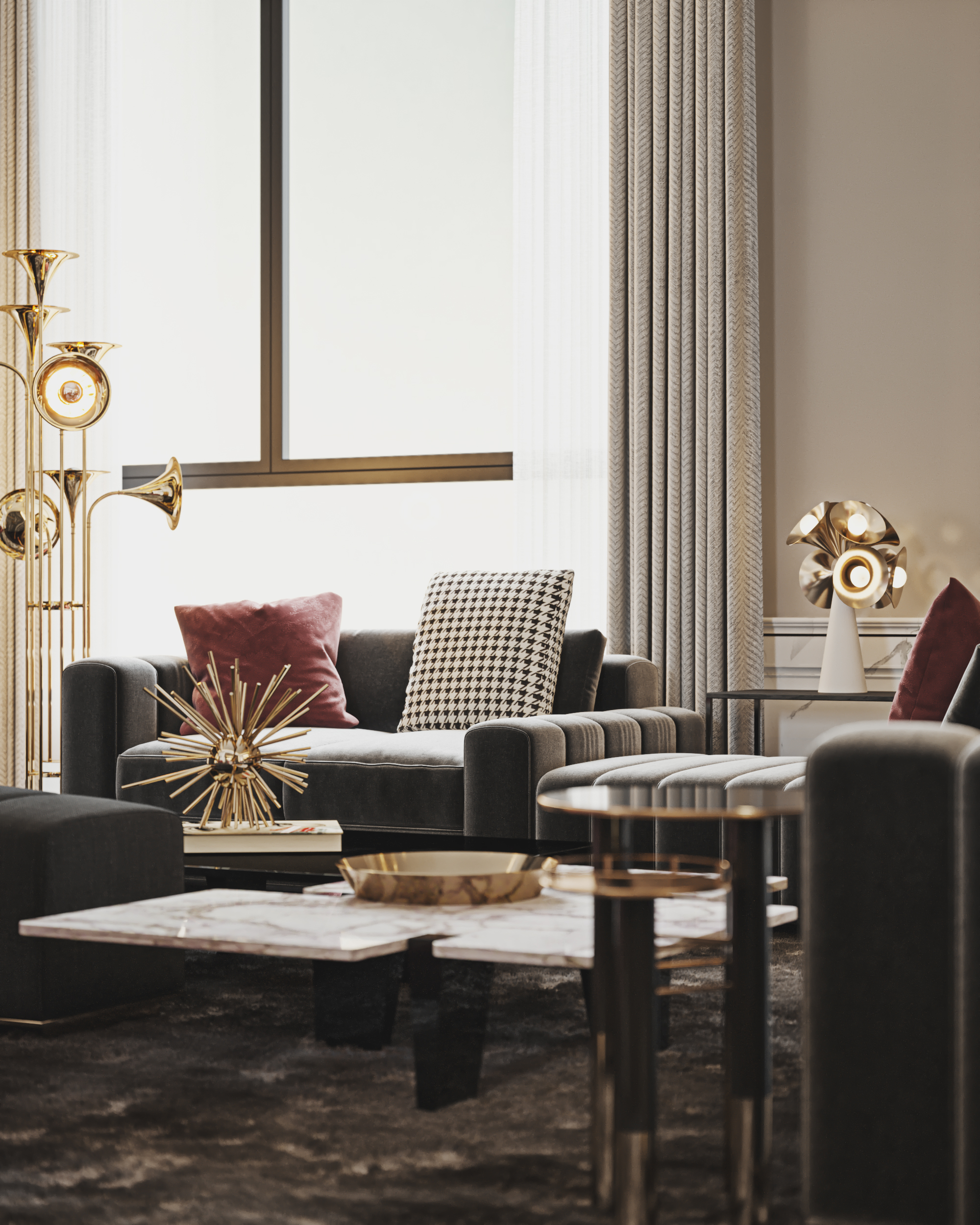 3D FS 新年渲染表现丨旮旯室内设计-28