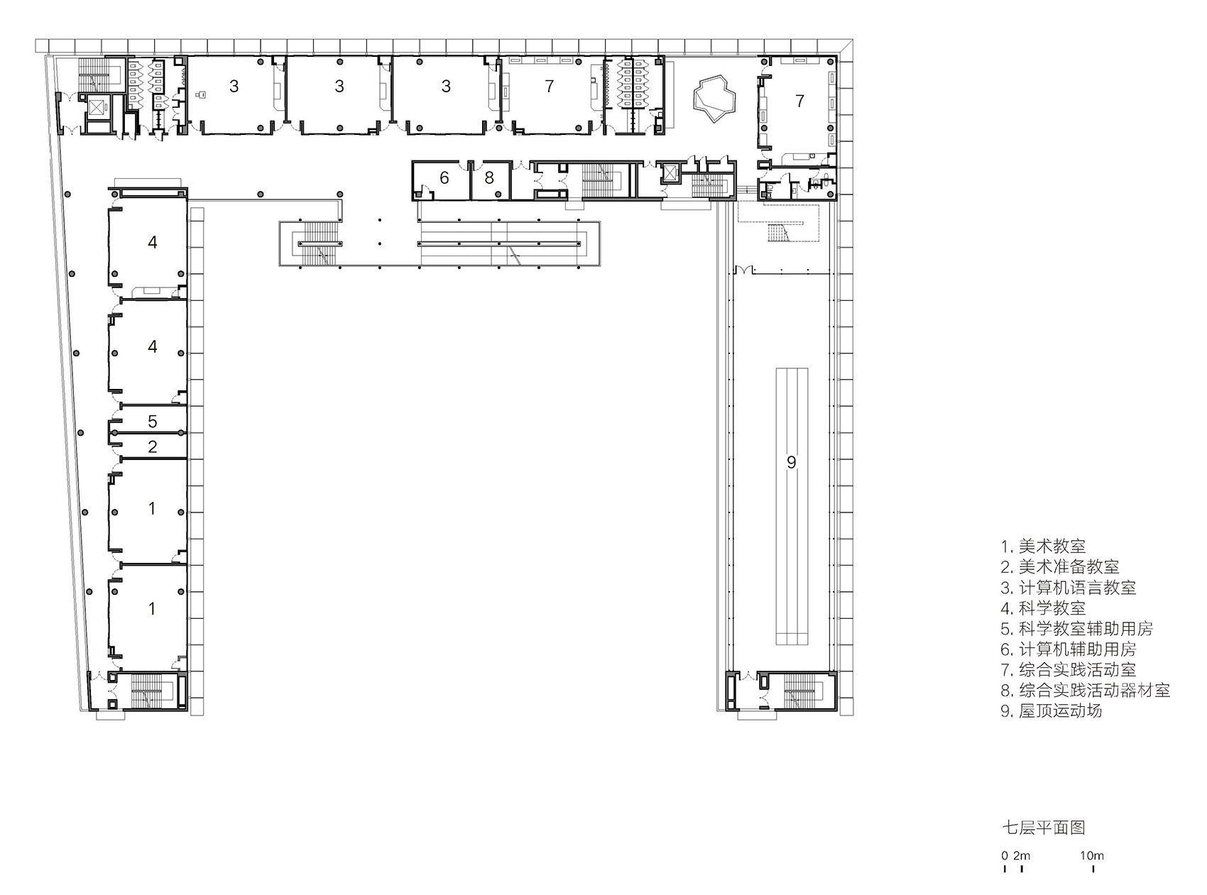 荔园外国语小学(景田)丨中国深圳丨直向建筑-108