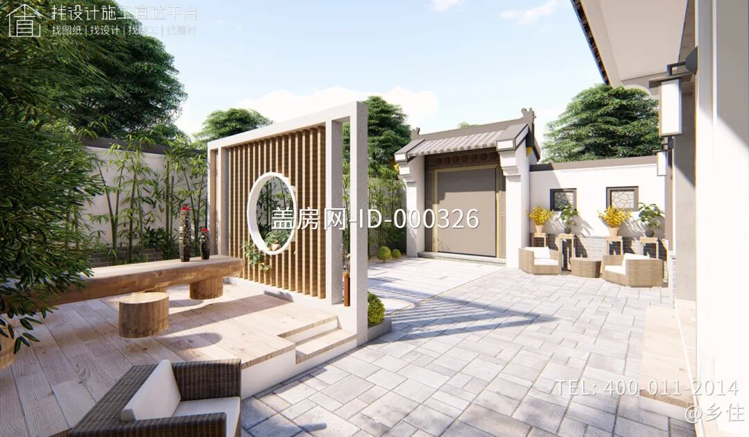 【设计师案例】土建参考造价71万，面宽11m×进深11.6m浙江余姚三层新中式别墅-41