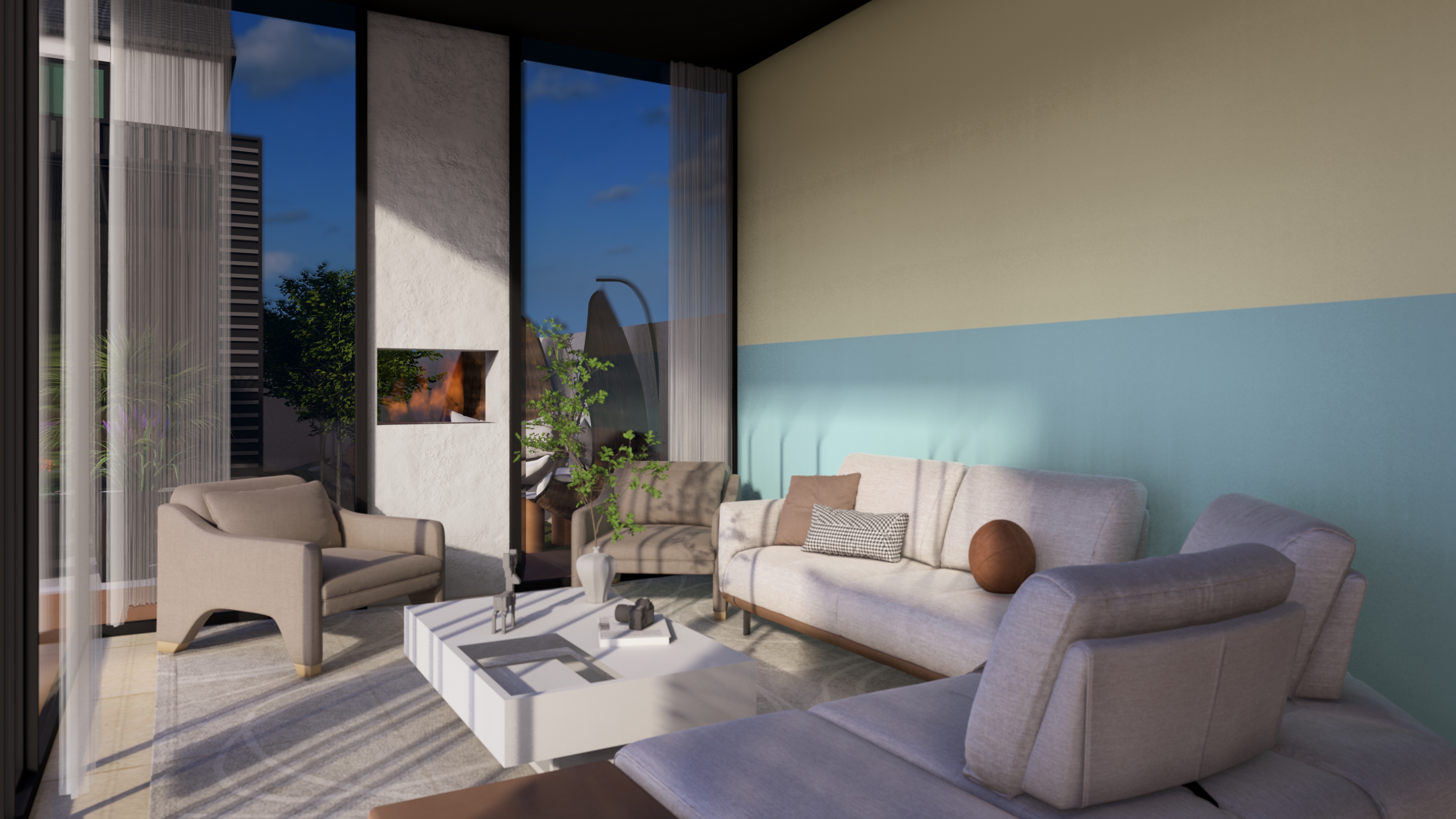 Minimalist Oasis | Modern Residential-18