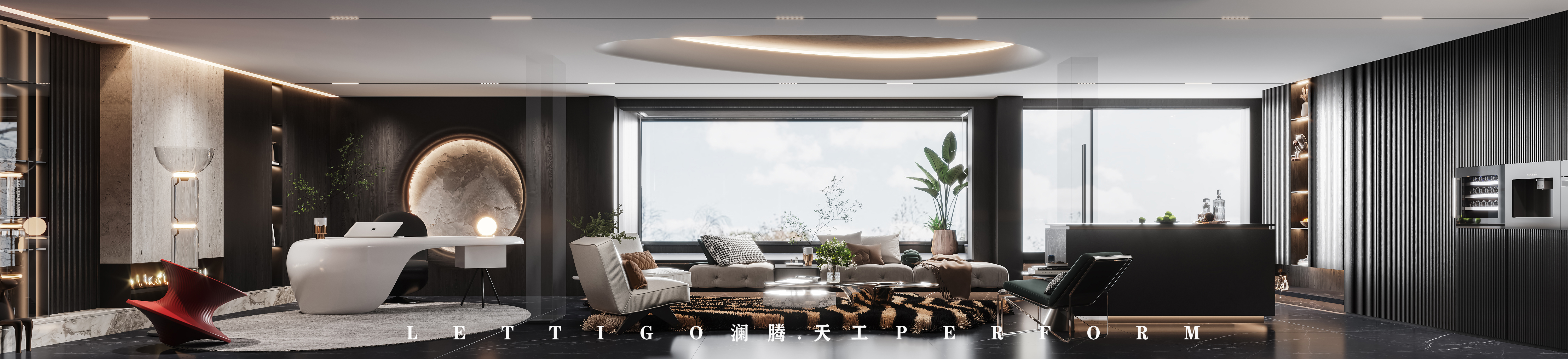 现代轻奢别墅|这该死的高级感谁能抗拒-1