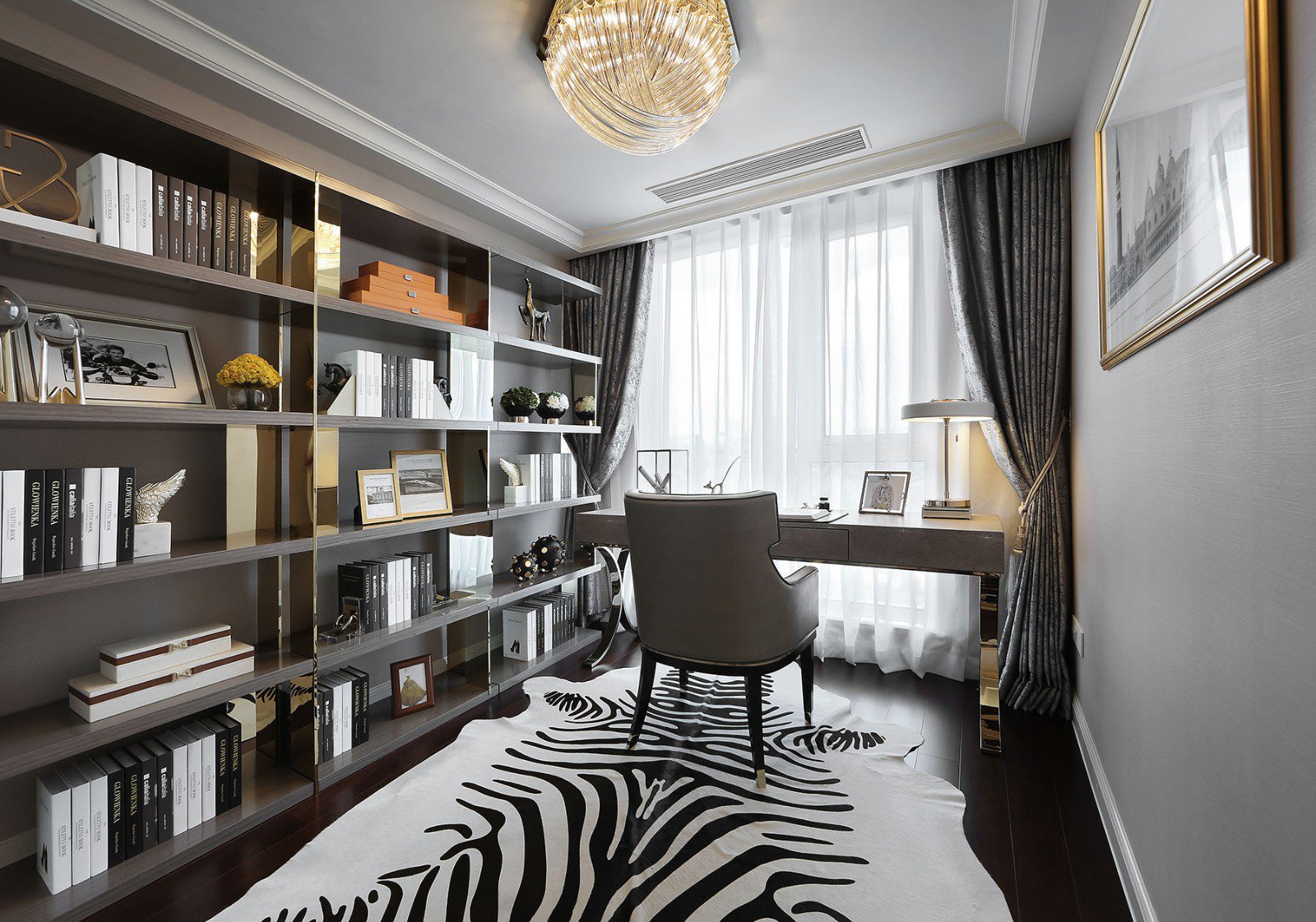 126㎡杭州滨江东方名府04样板间  易和极尚-8