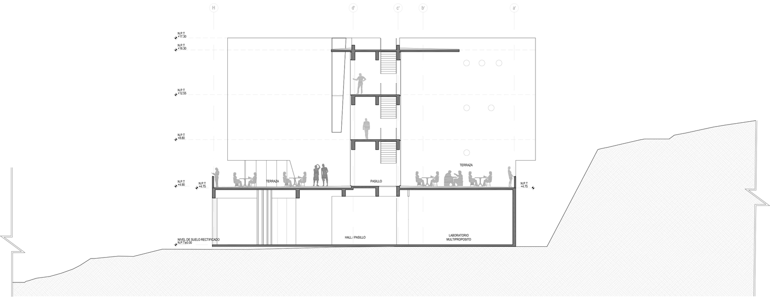 智利 PUCV 大学医学技术职业建设大楼-16