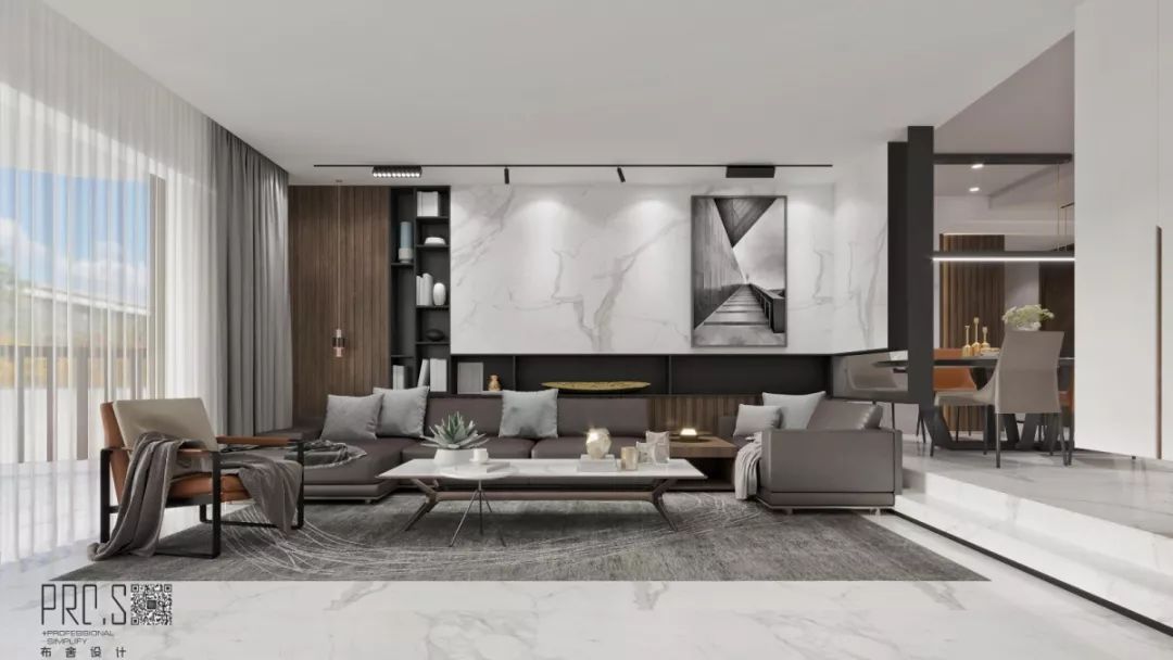 莫兰迪风格广州住宅设计，黄梓铖打造极简舒适空间-40