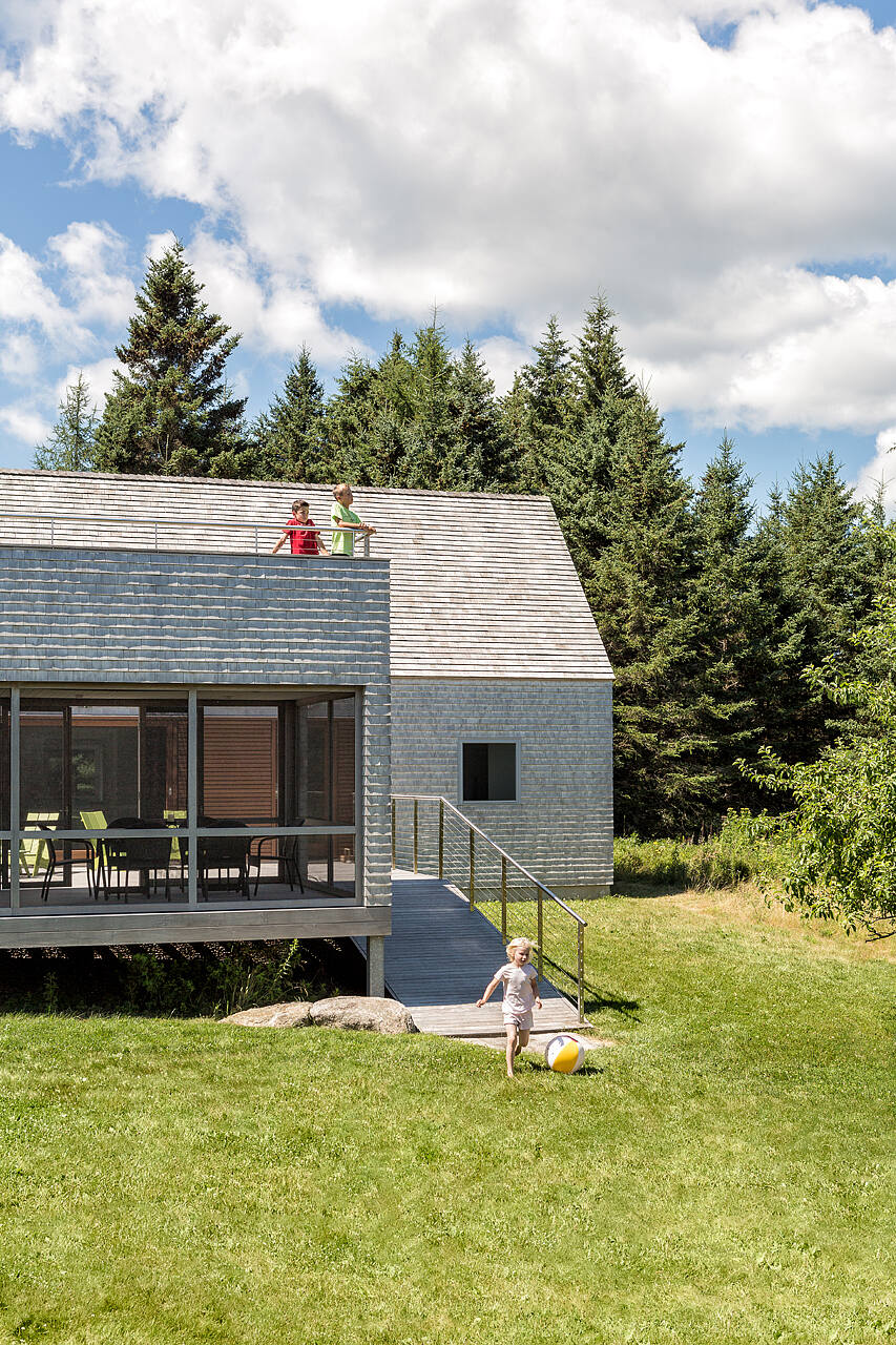 岛上的房屋丨美国缅因丨Elliott Architects-9