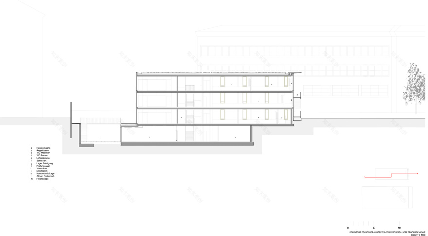 维也纳法国学校扩建及Molière工作室翻新 / Dietmar Feichtinger Architectes-62