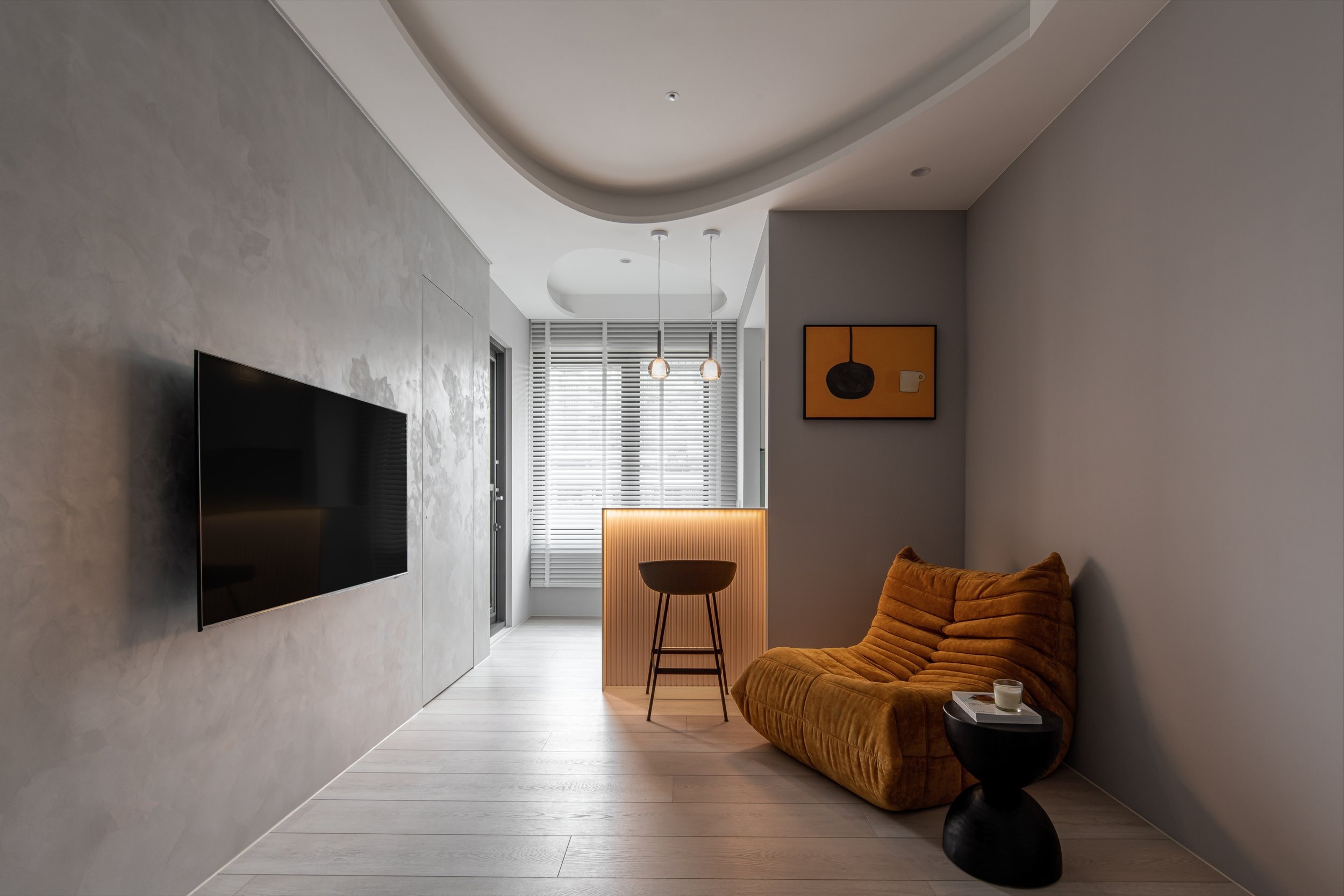 法式莫兰迪色丨程作设计Indahouse design-1