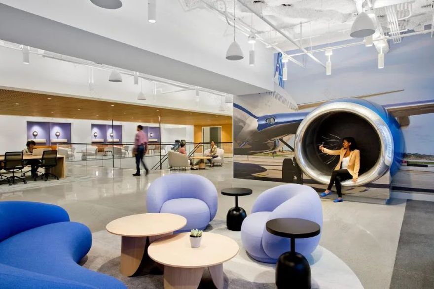 美国美联航共享服务中心丨美国芝加哥丨Gensler-12