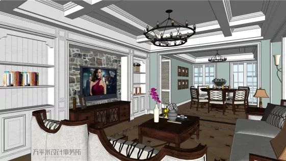 97 平现代女性公寓，紧凑空间变开阔-61