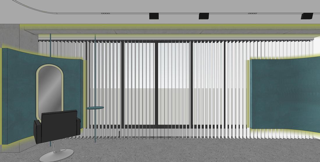 黑色魔方++ 水晶魔方·SA·M 沙龙空间设计-89