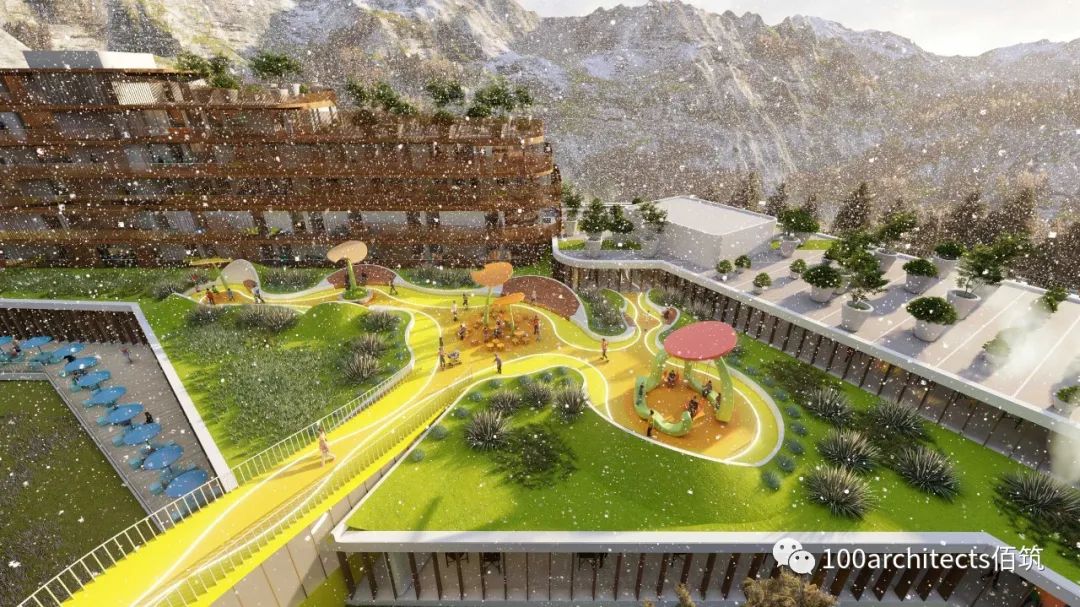 意大利西卡里奥 Club Med 滑雪场度假酒店设计-12