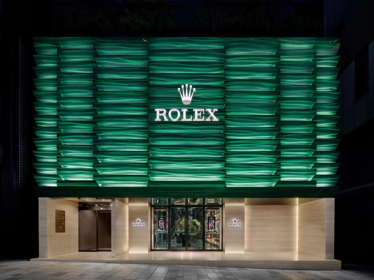 Role·劳力士表参道旗舰店,Role·劳力士银座旗舰店丨日本东京丨表参道店为Curiosity,银座店为日建设计事务所-5