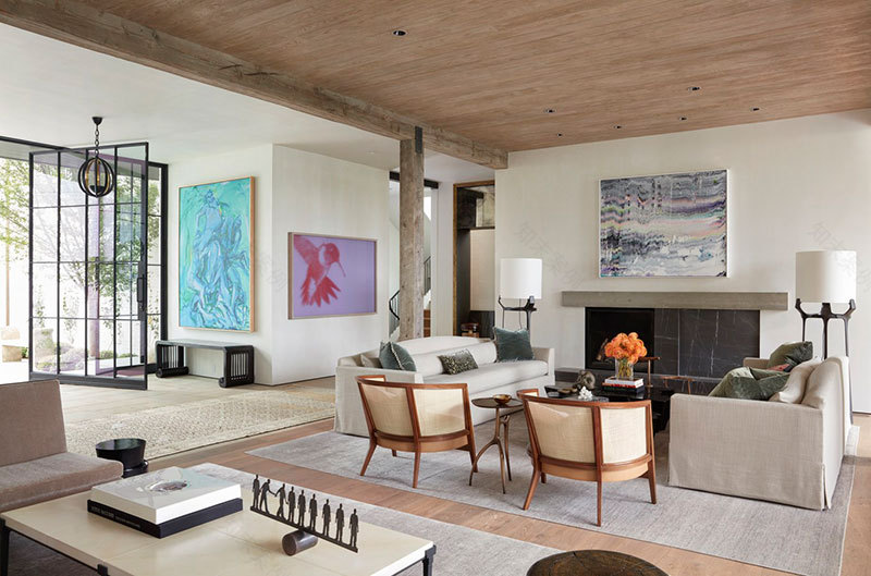 加州西好莱坞温馨木质家庭住宅-8