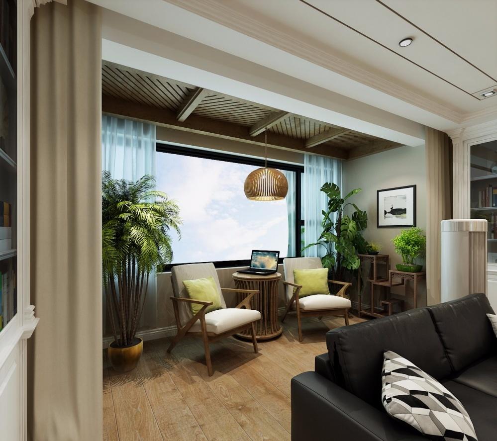 
书香满屋 现代与美式的混搭 -5