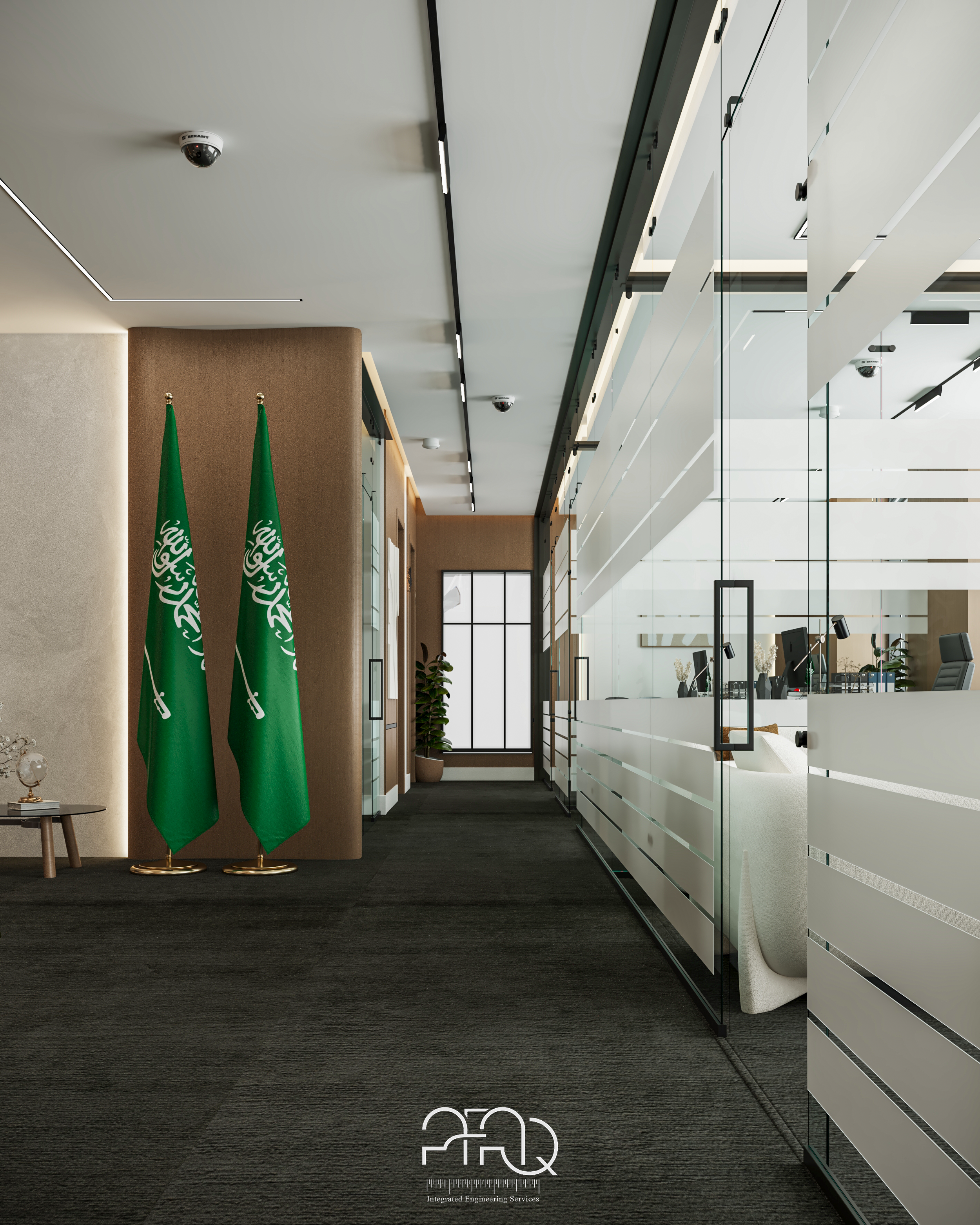 沙特阿拉伯公司室内设计  现代办公室设计-20