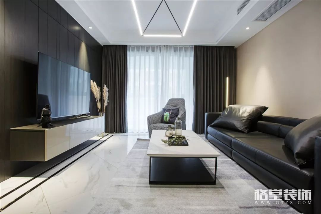 月亮湾沁园现代风设计,光影之境打造浪漫生活-21