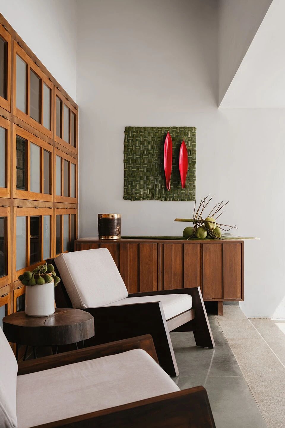 印度House of Quad现代住宅丨Thomas Parambil Architects-36