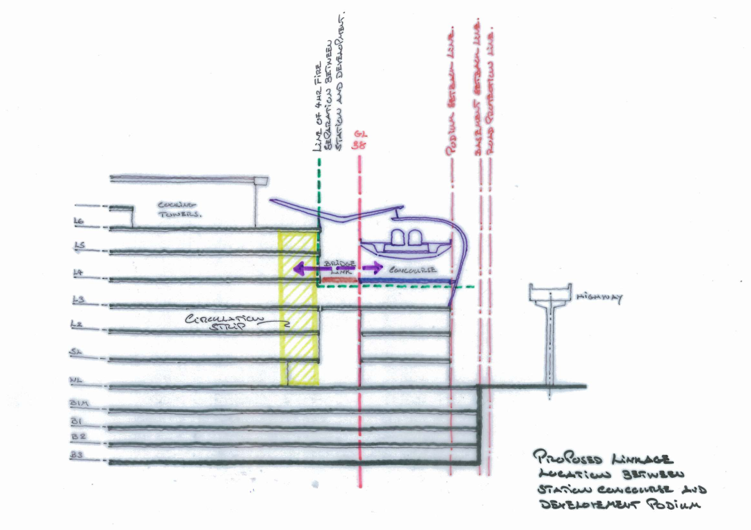 再现地铁穿楼景致：化龙桥站重庆陆海国际中心TOD-60