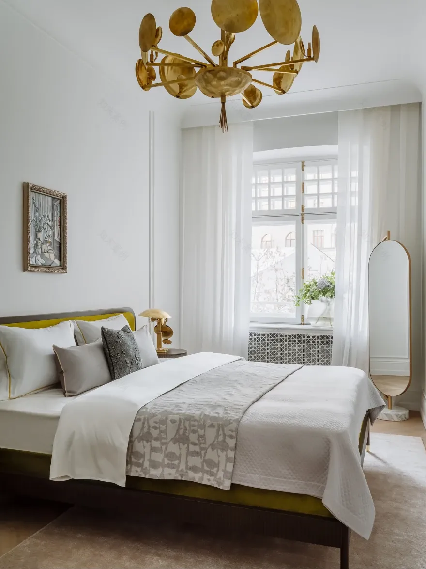 莫斯科19世纪住宅105平米公寓室内设计丨俄罗斯莫斯科丨建筑与设计工作室Zenzerosso(娜塔莉亚·马林诺夫斯卡娅等)-41