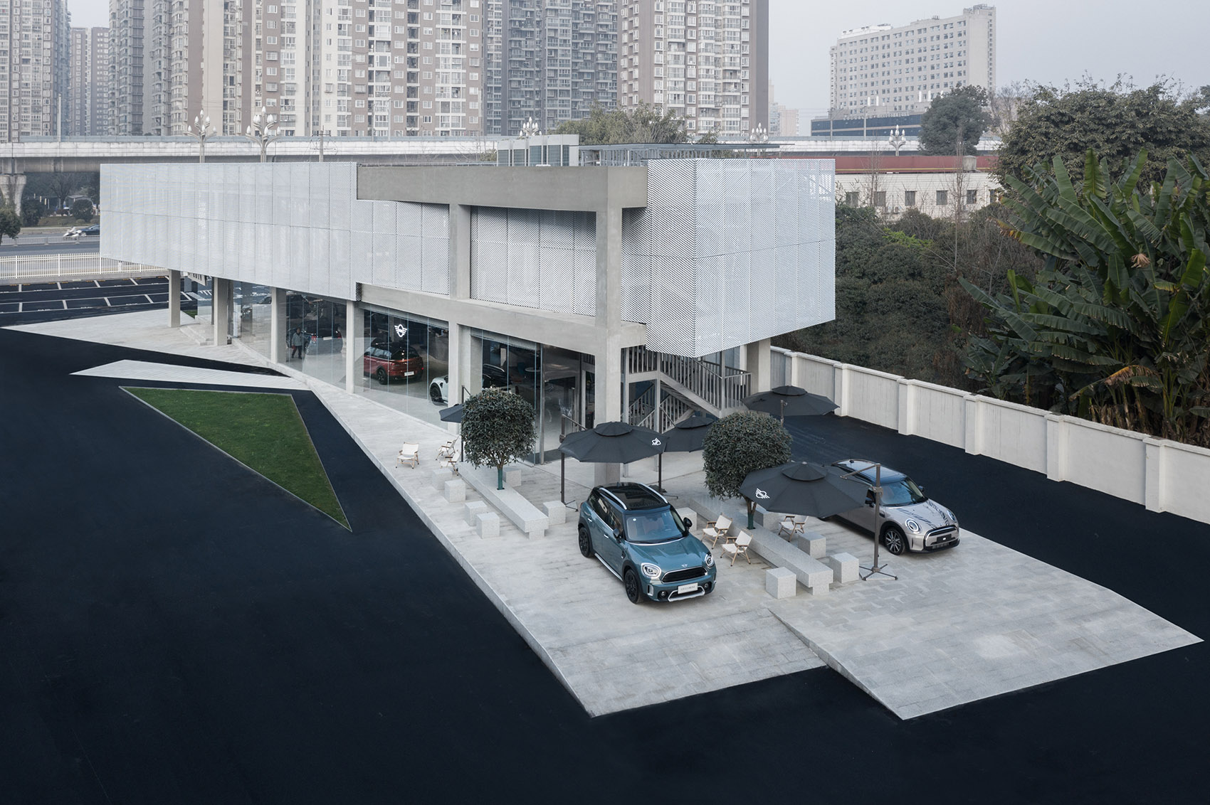 成都宝创MINI展厅综合体丨中国成都丨ARCHIHOPE朱海博建筑设计事务所-20