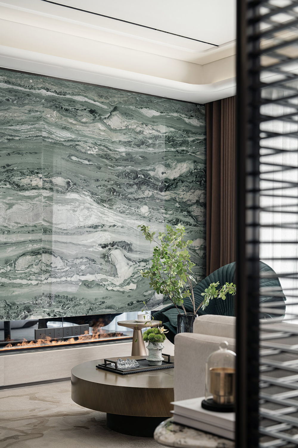 孝感九烨鼎观如院小区大堂,样板间丨中国孝感丨太谷形上-53