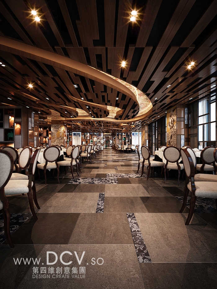 西安 高端的太子轩青花主题情景餐厅设计项目-4