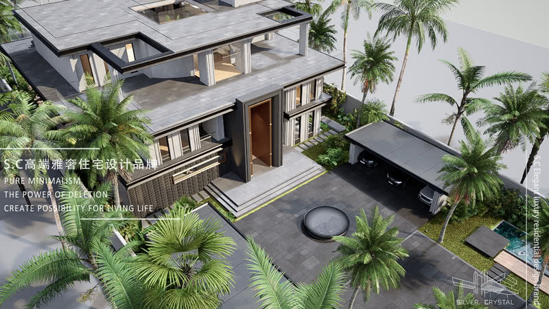 沙甸李府 · 现代简约鱼骨设计-3