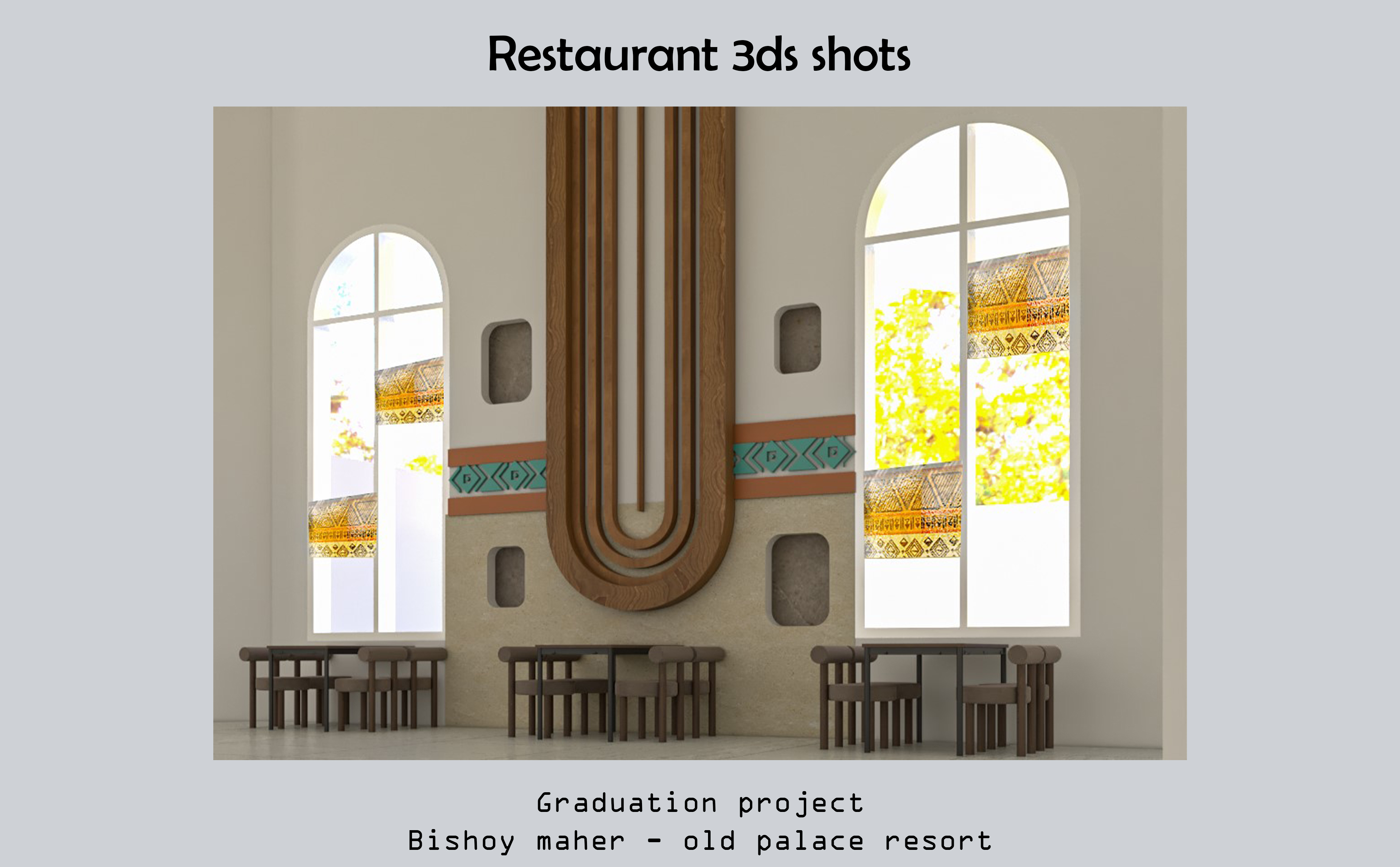 Nubian 风格室内设计丨Minya 大学美术学院装饰系-10