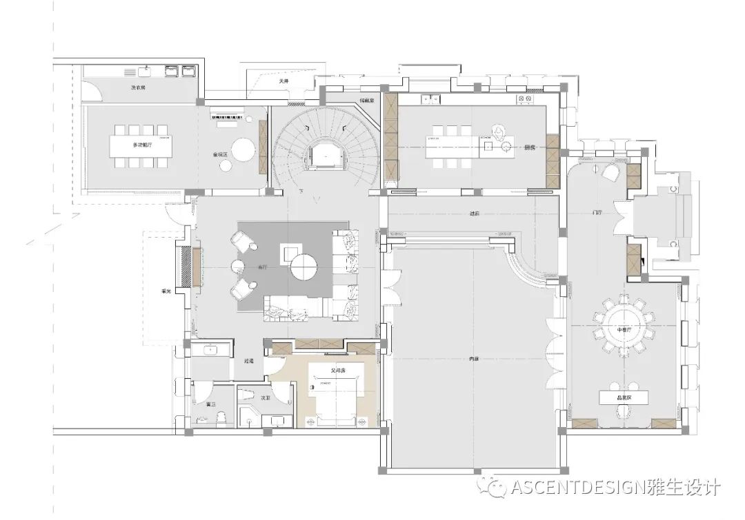 百合花园法式优雅墅居设计丨中国绍兴丨Ascent Design-62