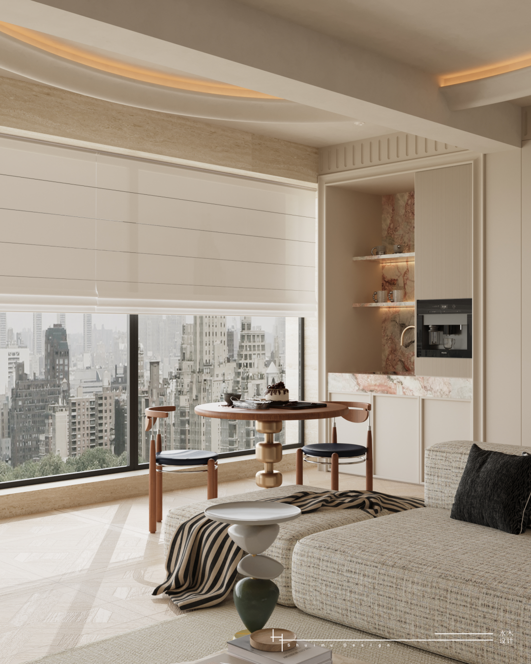 新作 紫金堡225平 · 轻法美学,打造质感居所丨水木设计-24