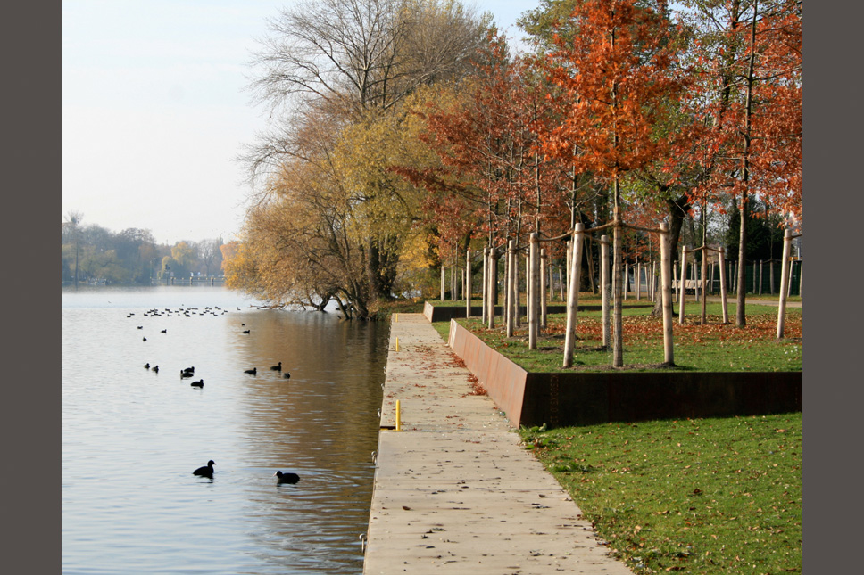 柏林施潘道滨湖公园Uferpark Eiswerder Berlin Spandau-2