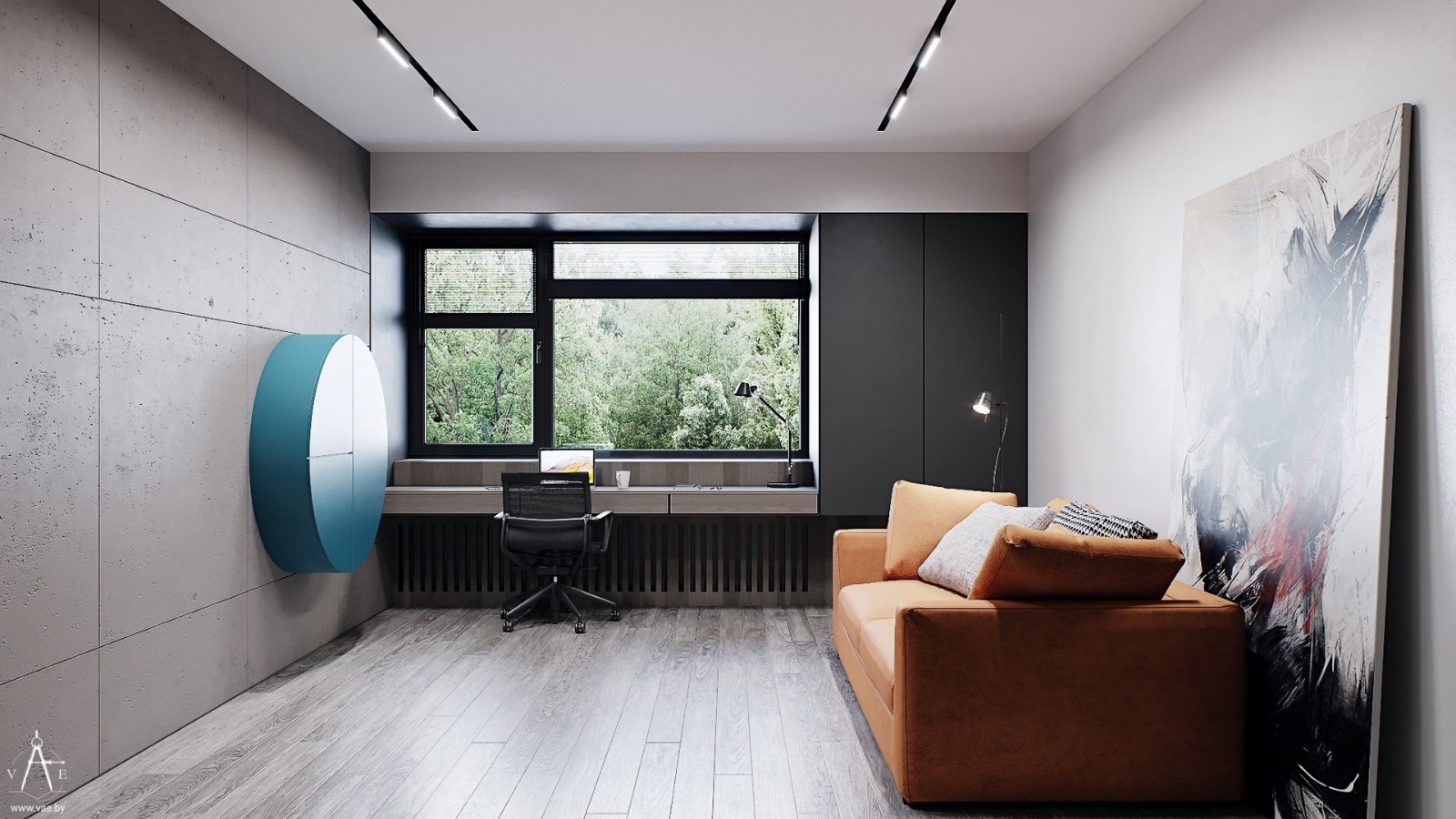 240㎡白俄罗斯现代风独立住宅  VAE设计-13