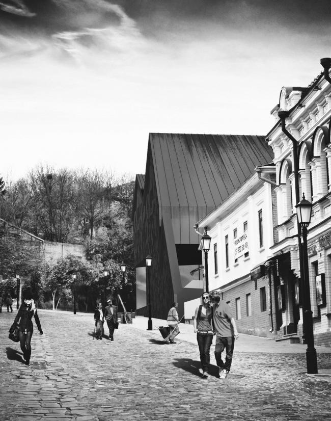 安德烈耶夫斯基斜坡文化空间竞赛项目丨乌克兰基辅丨Dmytro Aranchii Architects-16