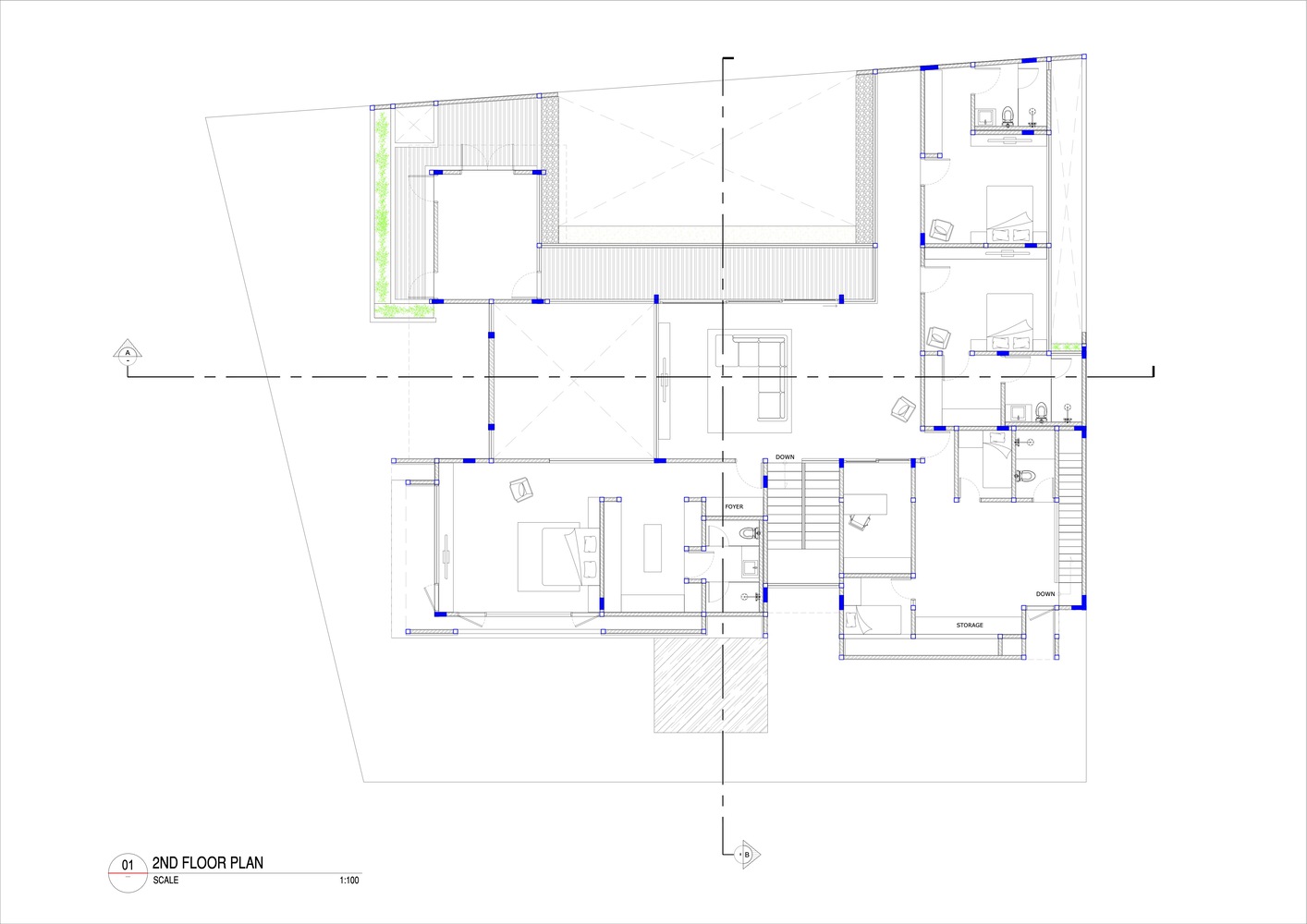 印尼 Tasikmalaya 热带风格现代住宅丨Rakta Studio-37