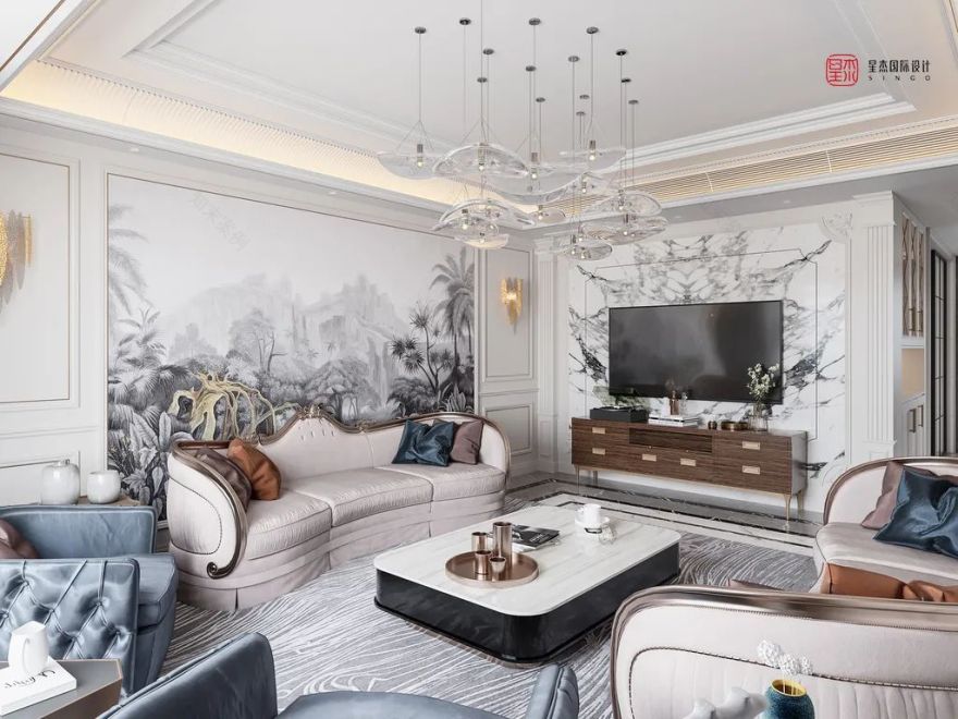 实景力作丨美式混搭莫兰迪色系 定义美好生活-95