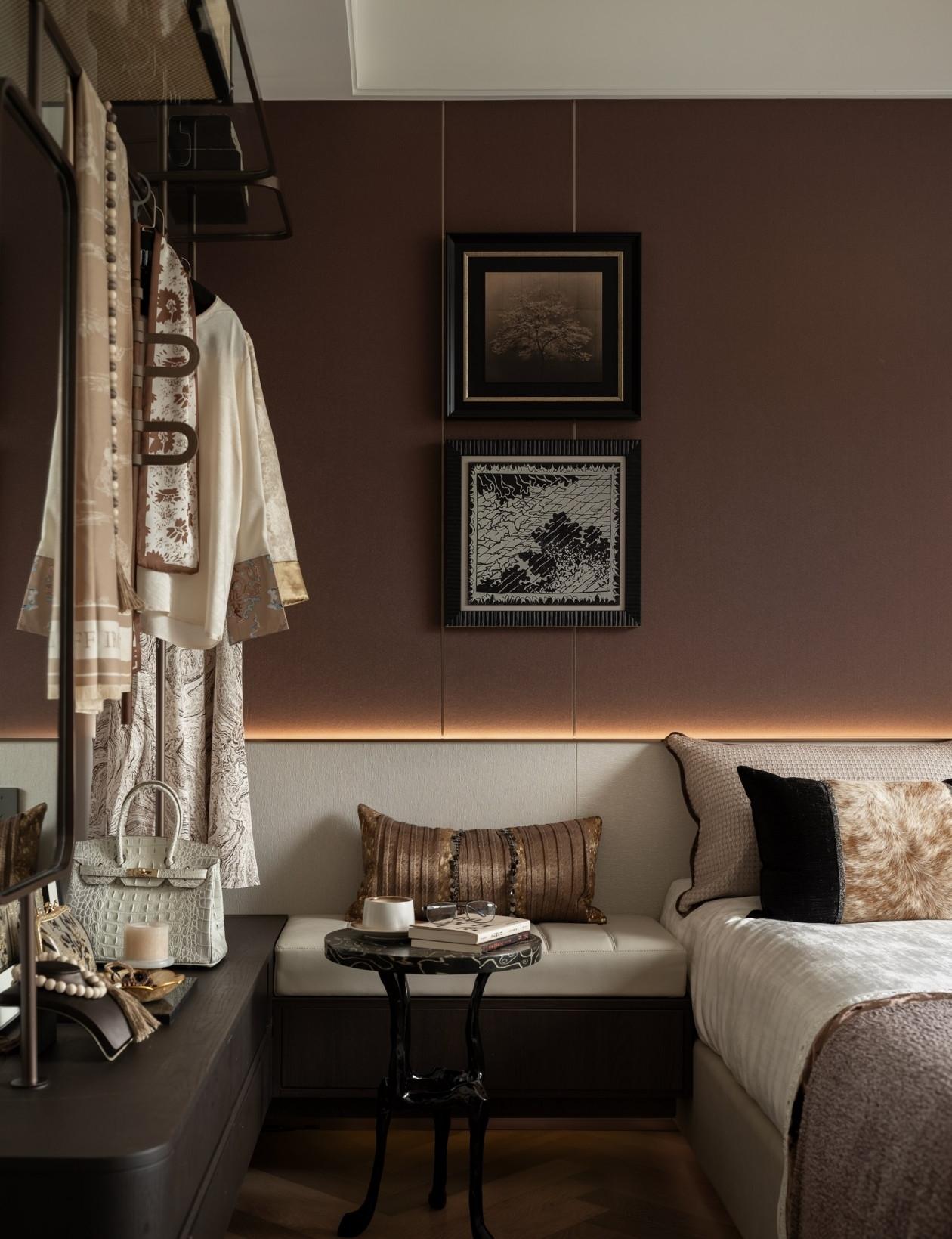 贵阳万科·未来溪地135㎡样板间丨中国贵阳丨软装GNU金秋设计,硬装深圳市梵一舍室内装饰设计-27