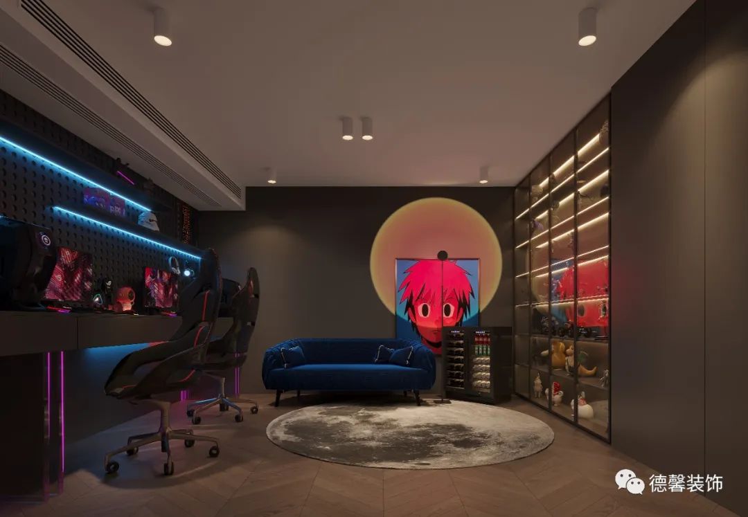 广州南沙 300㎡轻法式别墅设计丨中国广州丨德馨装饰-45