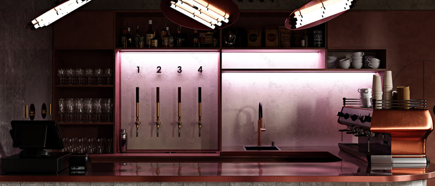 时尚的概念酒吧,豪华的用餐空间 | Buha i rest餐厅-7