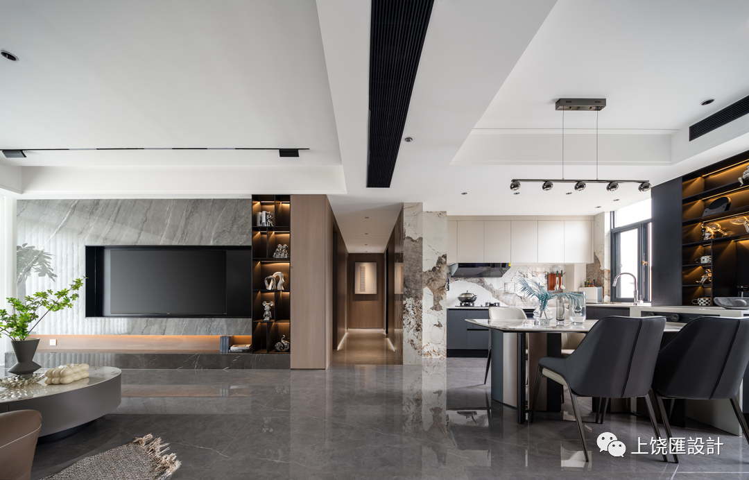 简约潮流平层空间设计丨华浔品味装饰-7