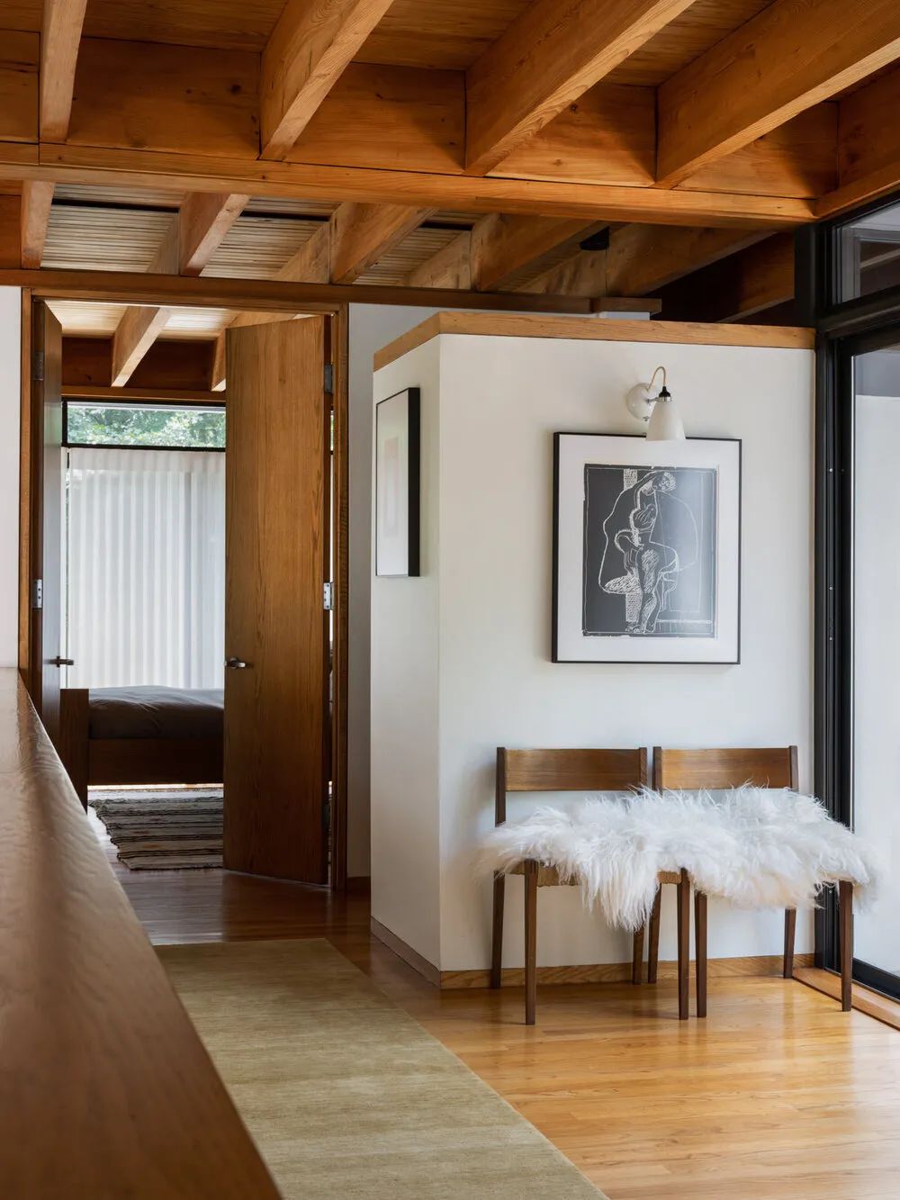 Cabin in the woods 树林里的质朴小屋丨美国纽约丨StewartSchafer-36