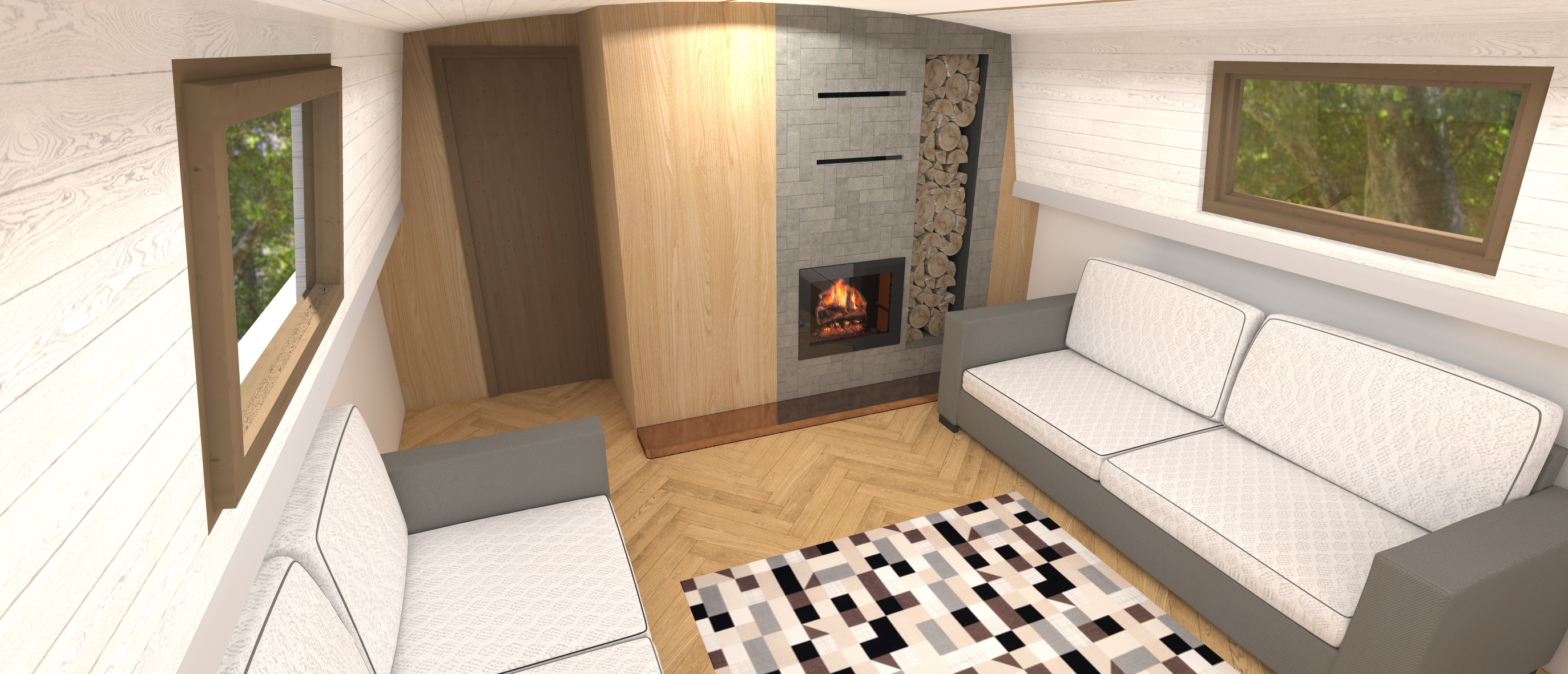 CANAL BOAT CRICK BOAT SHOW LAYOUT2-7