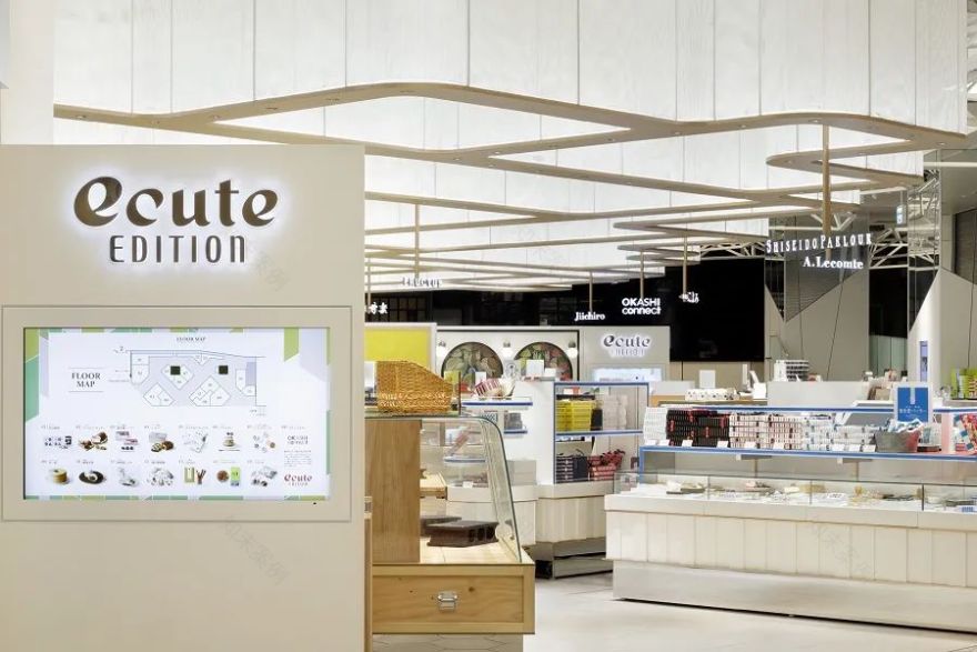 东京 ECUTE EDITION 甜品店设计丨日本东京丨Moment-1