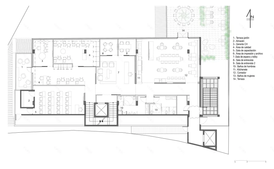 墨西哥 E·econ Corporate 办公室丨墨西哥蒙特雷丨Tresismo-31