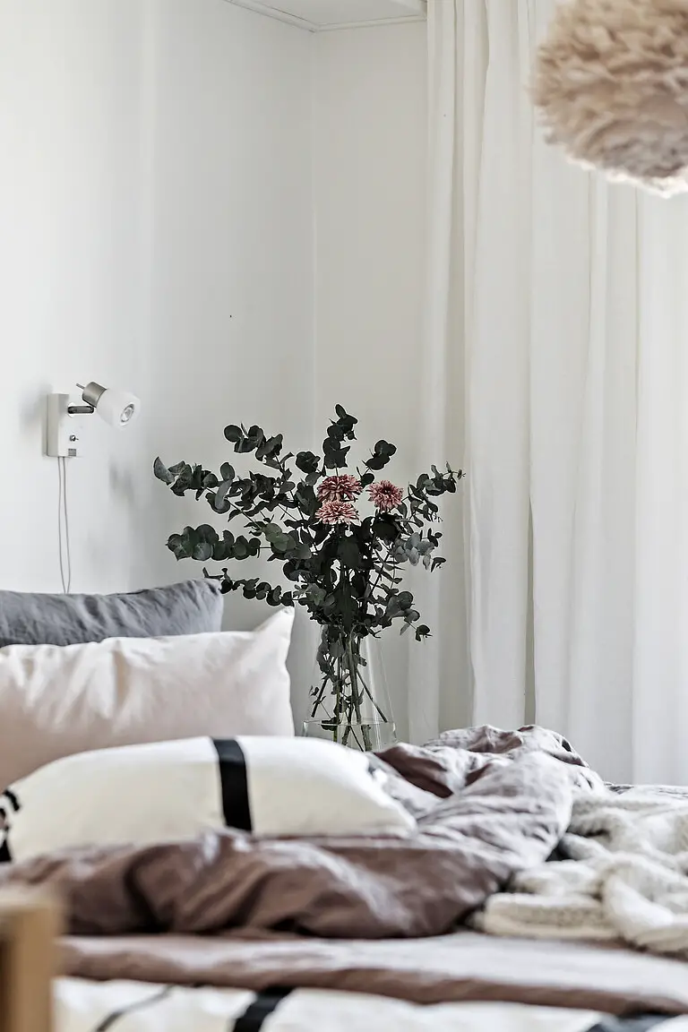 自然色彩的瑞典禅意公寓-12