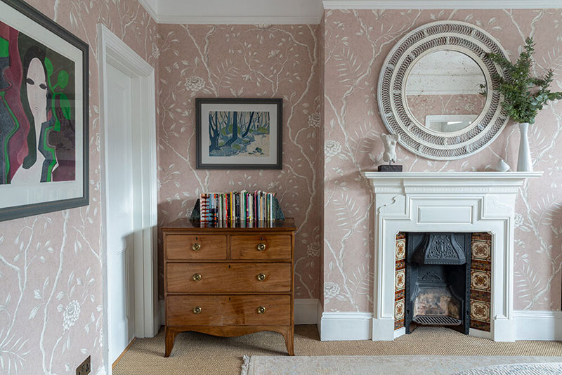 伦敦设计师家庭的梦幻色彩空间-12