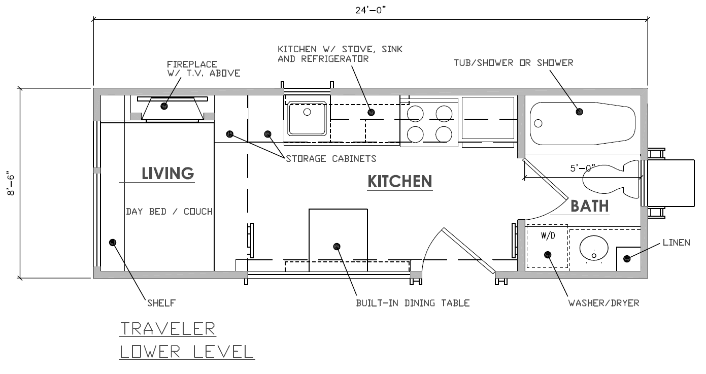 ESCAPE Traveler XL 移动房屋-10